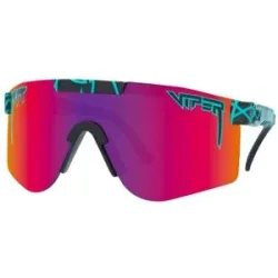 Pit Viper Polarisierte Sonnenbrille &ndash; The Voltage Original Wide The Voltage Original Wide Black/Turquoise HDPV Polarized Pink-Purple  -