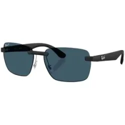 Rayban Polarisierte Sonnenbrille RB4470 Sand Black  schwarz