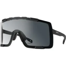 Smith Photochromatische / Selbsttönende Sonnenbrille Syncline Matte Black ChromaPop Photochromic Clear To Gray  schwarz