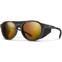 Smith Photochromatische Sonnenbrille Venture Matte Gravy ChromaPop Glacier Photochromic Copper Gold Mirror  Grau