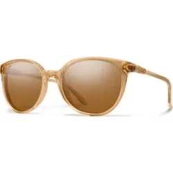 Smith Polarisierte Sonnenbrille Cheetah Champagne Crystal ChromaPop Polarized Brown  Gold