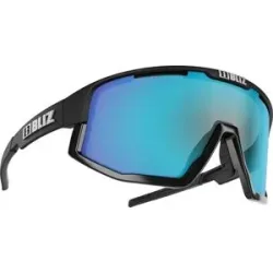 Bliz Photochromatische Sportsonnenbrille Fusion Matt Black Nano Optics Photochromic Brown W Blue Multi  schwarz