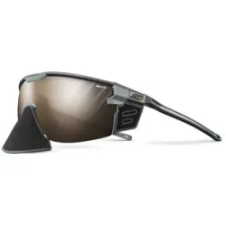 Julbo Sonnenbrille Ultimate Cover Gris Foncé/Gris Reactiv 2-4  Grau