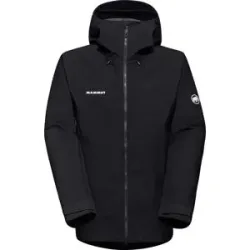 Mammut 3-Lagen wasserdichte Jacke aus GORE-TEX ePE ? Herren ? Crater IV HS Hooded Jacket Crater IV HS Hooded Jacket Men Black für Herren Größe L