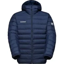 Mammut Daunen Wanderjacke Waymarker IN Hooded Jacket Men Marine für Herren Größe S Navy blau