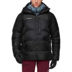 Mammut Extra warme und robuste Daunenjacke ? Herren ? Taiss Pro Belay IN Hooded Jacket Taiss Pro Belay IN Hooded Jacket Men Black für Herren -
