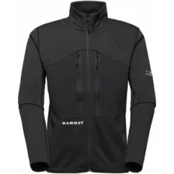 Mammut Isolierende und atmungsaktive Zwischenschicht Eiger Nordwand Advanced ML Jacket Men Black für Herren Größe L schwarz