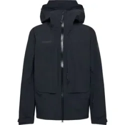 Mammut Veste 3 couches légère et imperméable Skintrack HS Hooded Jacket Men Black für Herren Größe M schwarz