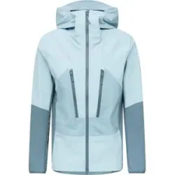 Mammut Veste de montagne hybride résistante Aenergy Pro SO Hybrid Hooded Jacket Men Nebla Strata für Herren aus Softshell Größe M Grau