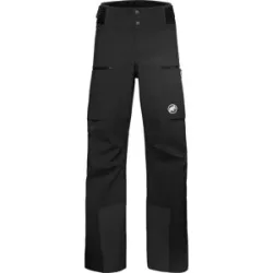 Mammut Pantalon de ski imperméable et polyvalent Stoney HS Pants Men Black für Herren Größe M schwarz