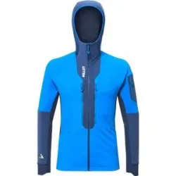 Millet Skitourenjacke Pierra Ment Hoodie M Icon Blue Dark Denim für Herren Größe S Blau