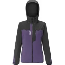 Millet Skijacke aus PrimaLoft® Grands Montets Pro Jacket W Purple Velvet Black für Damen Größe XS Violett
