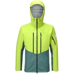 Millet Skitourenjacke M White 3L Jkt M Bottle Macaw Green für Herren Größe S Grün