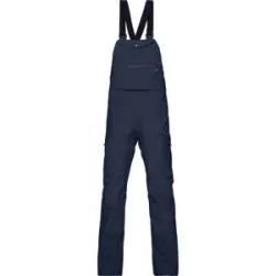 Norrona Wasserdichte und atmungsaktive Freeride-Latzhose Tamok Gore-Tex Performance Shell Bib W'S Indigo Night für Damen Größe XS Navy blau