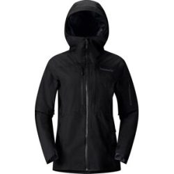 Norrona Wasserfeste Jacke aus GORE-TEX und PrimaLoft® Lofoten Gore-Tex Insulated Jacket W Caviar Black für Damen Größe L schwarz
