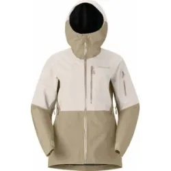 Norrona Schutzjacke aus GORE-TEX Lofoten Gore-Tex Jacket W Oatmeal für Damen Größe L Beige