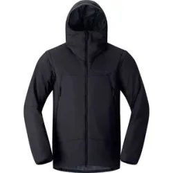 Norrona Warme Daunenjacke mit abnehmbaren Ärmeln ? Herren ? Møre Thermo60 Aero100 Jacket More Thermo60 Aero200 Jacket M Caviar Black für Herren -