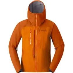 Norrona GORE-TEX Schutzjacke Lyngen Gore-Tex Jacket M Exuberance für Herren Größe S Orange