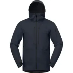 Norrona Softshell Jacke Lofoten Flex1 Jacket M Caviar Black für Herren aus Softshell Größe S schwarz