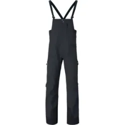 Norrona Skihose/Latzhose Snowboard More Flex1 Bibs M Caviar Black für Herren aus Softshell Größe M schwarz