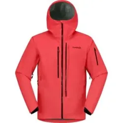 Norrona Wetterschutzjacke aus GORE-TEX® PRO Lofoten Gore-Tex Pro Jacket M Baked Apple für Herren Größe M Rot