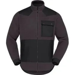 Norrona Leichte, atmungsaktive Fleecejacke &ndash; Herren &ndash; Tamok Warm3 Jacket M Tamok Warm3 Jacket M Phantom Caviar Black für Herren -