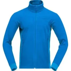 Norrona Atmungsaktives Fleece für Wanderungen &ndash; Herren &ndash; Falketind Warm2 Jacket M Falketind Warm2 Jacket M Brilliant Blue für Herren -