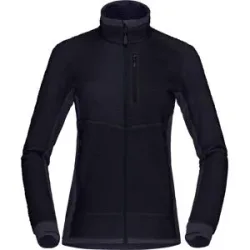 Norrona Leichte, atmungsaktive Fleecejacke &ndash; Damen / Frau &ndash; Falketind Warm1 Active Jacket Falketind Warm1 Active Jacket W Caviar Black