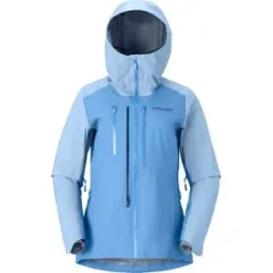 Norrona Wetterschutzjacke aus GORE-TEX® &ndash; Frau &ndash; Lyngen Gore-Tex Jacket Lyngen Gore-Tex Jacket W Allure Cashmere Blue für Damen -