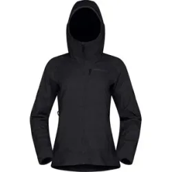 Norrona Doudoune légère, isolante et respirante Lyngen Thermo100 Active Zip Hood W Caviar Black für Damen aus Nylon Größe S schwarz