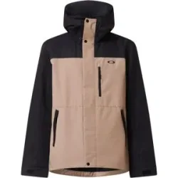 Oakley Wasserabweisende und winddichte Ski / Snowboard Jacke Westview Jacket Black Pebble für Herren Größe M schwarz