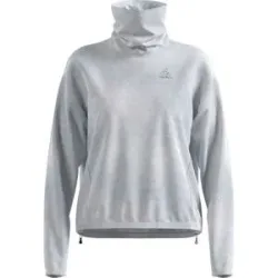 Odlo Feiner Fleece-Pullover mit Rollkragen &ndash; Damen / Frauen &ndash;  X POW Mid Layer  X POW Mid Layer Turtle Neck W Silver Grey für