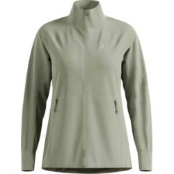 Odlo Leichte Skijacke für Damen &ndash; Essentials Warm Jacket Essentials Warm W Shadow für Damen aus Softshell Größe S Grau