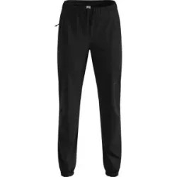 Odlo Skilanglauf-Hose &ndash; Damen / Frauen &ndash; Essentials Warm Pants Regular Length Essentials Warm W Black für Damen aus Softshell Größe