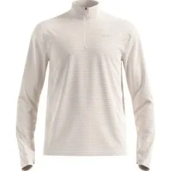 Odlo Vielseitiges, halb-geschlossenes Fleecepullover Essential Thermal Mid Layer 1/2 Zip M Gardenia für Herren Größe S Beige
