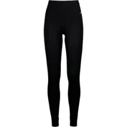 Ortovox Technische Unterhose aus Merinowolle 230 Competition Long Pants W Black Raven für Damen aus Wolle Größe XS schwarz