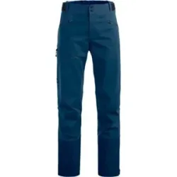 Ortovox Pantalon déperlant et respirant avec empiècements GORE-TEX&reg; Ortler Softshell Plus Pants M Blue Nunatak für Herren aus Wolle Größe M