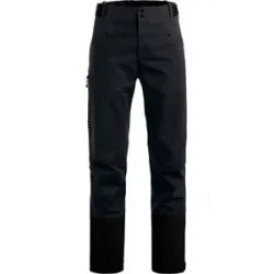 Ortovox Pantalon déperlant et respirant avec empiècements GORE-TEX&reg; Ortler Softshell Plus Pants M Black Raven für Herren aus Wolle Größe M -