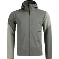 Ortovox Veste polyvalente et respirante avec GORE-TEX&reg; Ortler Softshell Plus Jacket M Dark Sage für Herren aus Wolle Größe L Braun