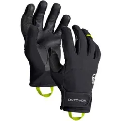 Ortovox Leichte Tourenskihandschuhe Tour Light Glove M Black Raven für Herren aus Softshell Größe S schwarz