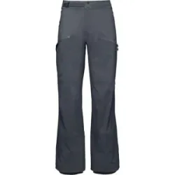 Black Diamond Pantalon de ski de randonnée imperméable et respirante M Recon LT Stretch Pants Carbon für Herren Größe L Grau