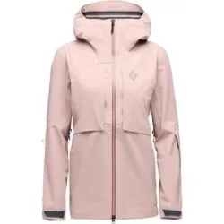 Black Diamond Wasserfeste und winddichte Jacke &ndash; Damen / Frau &ndash; W Factor Shell Pale Mauve W Factor Shell Pale Mauve für Damen Größe