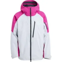 Burton Veste de ski/snowboard en GORE-TEX M Ak Cyclic Gore-Tex Jacket Verry Berry Gray Cloud für Herren Größe L Rosa