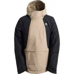 Burton Anorak de ski/snowboard M Reserve 2L Relaxed Ank Summit Taupe True Black für Herren Größe M Beige