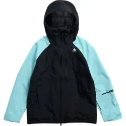 Burton Ski/Snowboard Jacke 3 Schichten M Reserve 3L Jacket True Black/Light Teal für Herren Größe S schwarz