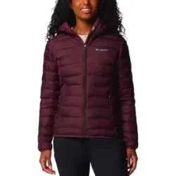 Columbia Wasserabweisende Stepp-und Daundenjacken aus natürlichen Daunen Lake 22 II Down Hooded Jacket Moonvista für Damen Größe XS Navy blau