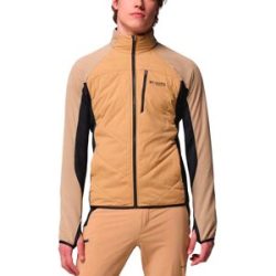 Columbia Warme und leichte Jacke Arctic Crest Hybrid Full Zip Canoe Black für Herren Größe L Braun