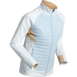 Daehlie Warme und atmungsaktive Skijacke für den nordischen Skilanglauf Jacket Challenge 3.0 W Snow White für Damen Größe L Weiß
