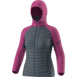 Dynafit Stepp- Und Daundenjacken für Skitourengehen mit Gänsedaunen Radical Down RDS W Hood Jkt Magenta für Damen Größe L Violett