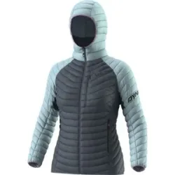 Dynafit Stepp- Und Daundenjacken für Skitourengehen mit Gänsedaunen Radical Down RDS W Hood Jkt Cloud Blue für Damen Größe S Blau